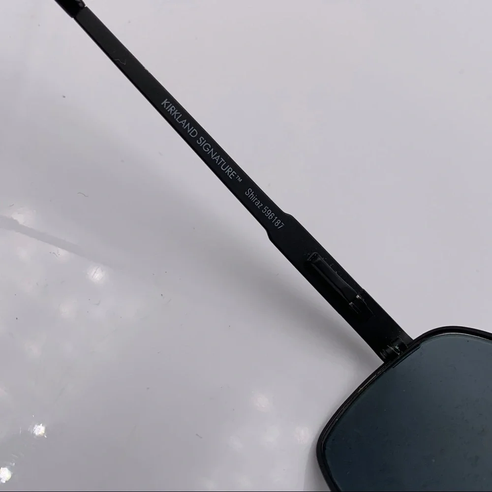 Kirkland Signature Black Aviator Sunglasses Frames